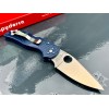 Нож складной Spyderco Native 5, S110 Blade, Blue Handle