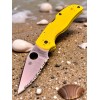 Нож складной Spyderco Native 5 Salt, Serrated Blade