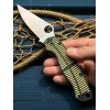 Нож складной Spyderco SC81GBKYLMCP2 Para Military 2 SALT, CPM MagnaCut Blade, Black - Yellow Handle