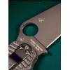 Нож складной Spyderco SC81GMCBKP2 Para Military 2 Salt, Black MagnaCut Blade, Black Handle