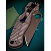 Нож складной Spyderco SC81GMCBKP2 Para Military 2 Salt, Black MagnaCut Blade, Black Handle