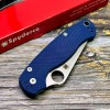 Нож складной Spyderco SC81GPCBL2 Para Military 2, Cobalt Blue Handle