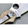 Нож складной Spyderco SC81MPCW2 Para-Military 2, Cru-Wear Blade, Brown Canvas Handle