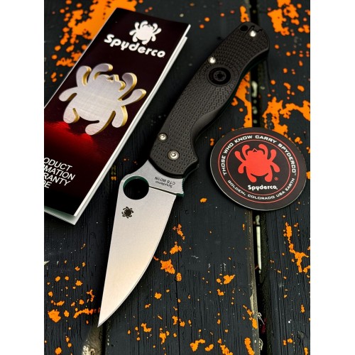 Нож складной Spyderco SC81PBK2 Para Military 2, CTS-BD1 Blade, FRN Handle