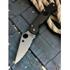 Нож складной Spyderco SC81SBK2 Para Military 2, CTS-BD1N Serrated Blade, FRN Handle