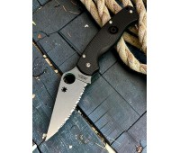 Нож складной Spyderco SC81SBK2 Para Military 2, CTS-BD1N Serrated Blade, FRN Handle Нож складной Spyderco SC81SBK2 Para Military 2, CTS-BD1N Serrated Blade, FRN Handle