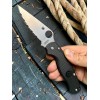 Нож складной Spyderco SC81SBK2 Para Military 2, CTS-BD1N Serrated Blade, FRN Handle