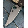 Нож складной Spyderco SC81SBK2 Para Military 2, CTS-BD1N Serrated Blade, FRN Handle