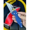 Нож складной Spyderco SC85GPCBL2 Yojimbo 2, CPM SPY27 Blade, Blue Handle