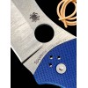 Нож складной Spyderco SC85GPCBL2 Yojimbo 2, CPM SPY27 Blade, Blue Handle