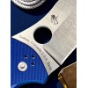 Нож складной Spyderco SC85GPCBL2 Yojimbo 2, CPM SPY27 Blade, Blue Handle