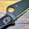 Нож складной Spyderco SC91PBBK2 Pacific Salt 2, H2 Black Blade, Black Handle