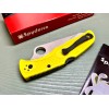 Нож складной Spyderco Pacific Salt 2, Yellow Handle