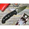 Нож складной Spyderco SC95GPBBK2 Manix 2 XL Black Blade