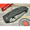 Нож складной Spyderco SC95GPBBK2 Manix 2 XL Black Blade