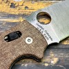 Нож складной Spyderco SC95MPCW2 Manix 2 XL, Brown Canvas Micarta Handle