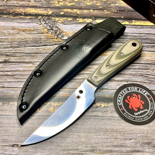 Нож Spyderco SCFB46GPOD Bow River, OD Green G10 Handle