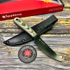 Нож Spyderco SCFB46GPODBK Bow River, Black Blade,  OD Green Blade