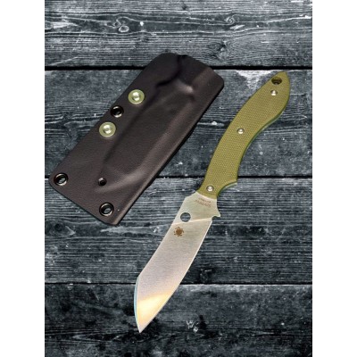 Нож Spyderco SCFB50GPOD Stok, Drop Point Blade, OD Green G10 Handle