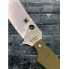 Нож Spyderco SCFB50GPOD Stok, Drop Point Blade, OD Green G10 Handle