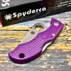 Нож складной Spyderco Ladybug 3, Purple Handle