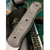 Нож TOPS TPDFLY45 D Fly 4.5, Black Canvas Micarta Handle