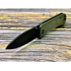 Нож складной WeKnife WE2004J Banter, Black Stonewashed S35VN Blade, Green Micarta Handle