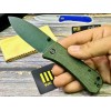 Нож складной WeKnife WE2004J Banter, Black Stonewashed S35VN Blade, Green Micarta Handle