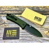 Нож складной WeKnife WE2004J Banter, Black Stonewashed S35VN Blade, Green Micarta Handle