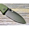 Нож складной WeKnife WE2004J Banter, Black Stonewashed S35VN Blade, Green Micarta Handle