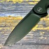 Нож складной WeKnife WE20061B-3 Beacon, CPM-20CV Black Stonewash Blade, Black Titanium Handle