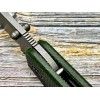 Нож складной WeKnife WE21045-2 Big Banter, Stonewashed CPM 20CV Blade, Green Micarta Handle