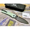 Нож складной WeKnife WE21045-3 Big Banter, Black Stonewashed CPM 20CV Blade, Natural G10 Handle