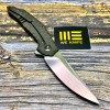 Нож складной WeKnife WE22008A-3 Merata, CPM-20CV Blade,  Flame Titanium Handle