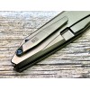 Нож складной WeKnife WE22033-2 Cybernetic, Bead Blasted CPM 20CV Blade, Titanium Handle