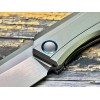 Нож складной WeKnife WE22033-2 Cybernetic, Bead Blasted CPM 20CV Blade, Titanium Handle