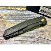 Нож складной WeKnife WE22035-1 Shadowfire, Black Brushed CPM 20CV Blade, Black Titanium Handle