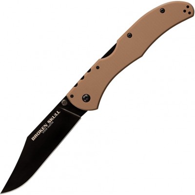 Нож складной Cold Steel Broken Skull II, S35 Blade, Coyote Handle
