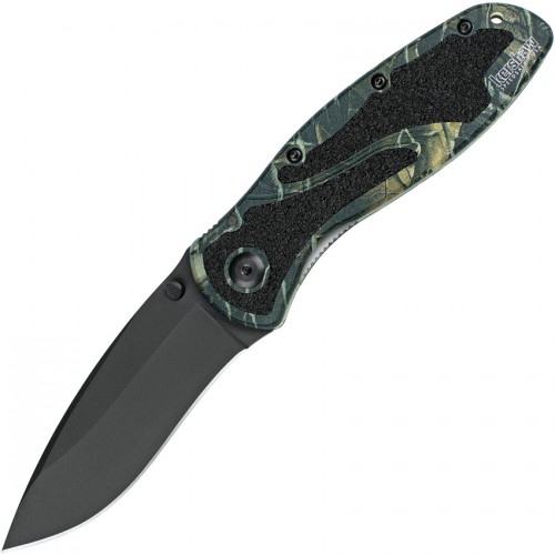 Нож складной Kershaw Blur, Black Blade, Camo Handle