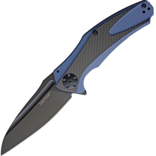 Нож складной Kershaw Natrix XL, Black Blade, Carbon Handle