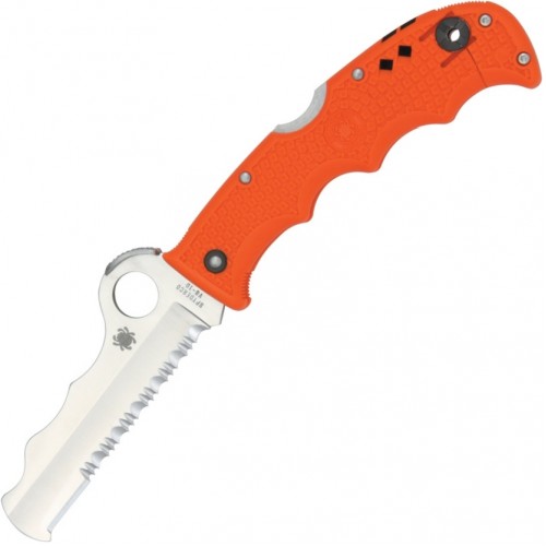 Нож складной Spyderco Assist, Orange Handle