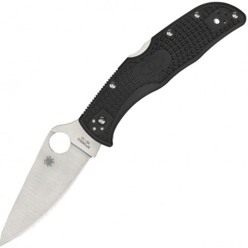 Нож складной Spyderco Endela, Black FRN Handle