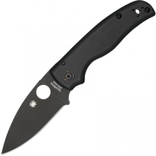 Нож складной Spyderco Shaman, Black Blade