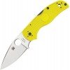Нож складной Spyderco Native 5, LC200N Blade, Yellow Handle