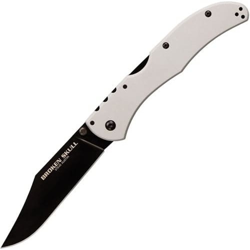 Нож складной Cold Steel Broken Skull V, CTS XHP Blade, Light Grey Handle
