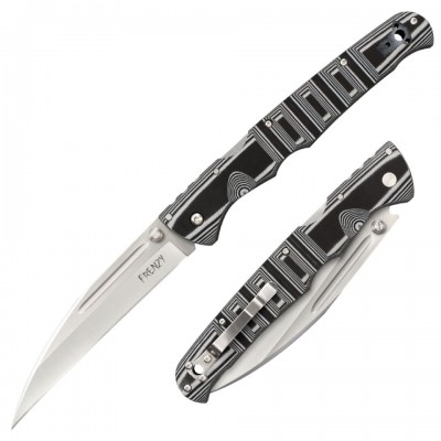 Нож складной Cold Steel Frenzy III, CTS-XHP Blade, Grey/Black G10 Handles