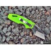 Нож складной Cold Steel Mini Tuff Lite, Plain Edge, Lime Green Handle