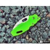 Нож складной Cold Steel Mini Tuff Lite, Plain Edge, Lime Green Handle