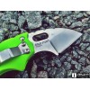 Нож складной Cold Steel Mini Tuff Lite, Plain Edge, Lime Green Handle