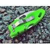 Нож складной Cold Steel Mini Tuff Lite, Plain Edge, Lime Green Handle